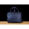 Grand sac cuir Paul Marius LeDandy Argenté Noir pour emporter du A4