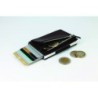 Le porte cartes ÖGON DESIGNS CASCADE ZIPPER WALLET Dark Brown.