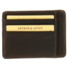 porte cartes crédit porte papiers cuir Arthur & Aston 94 147 C Châtaigne