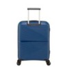 Valise cabine 4 roues 55cm American Tourister 128186*1552 Air Conic  Navy - Maroquinerie Quey Charlieu