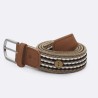 Ceinture Faguo BEI27 Beige Marine-Maroquinerie Quey Charlieu