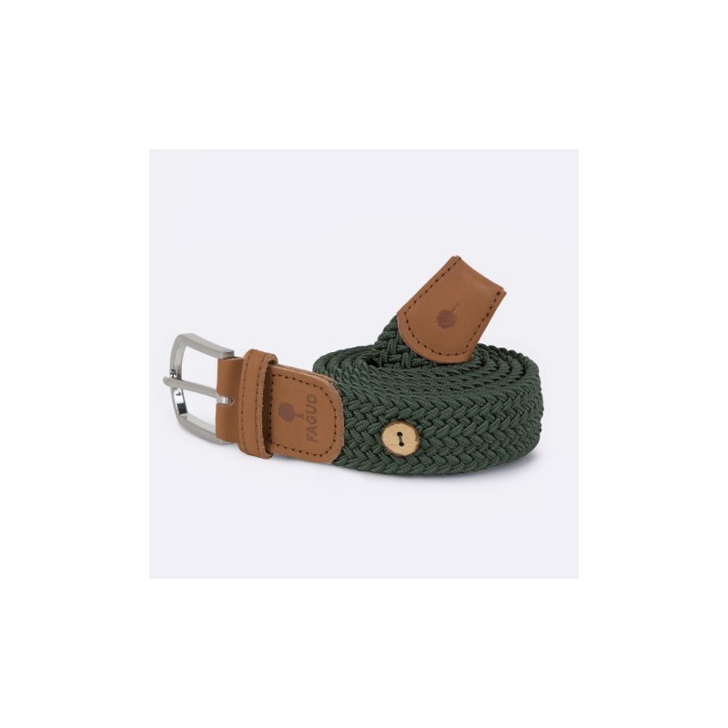 Ceinture Faguo KAK07 Kaki -Maroquinerie Quey Charlieu