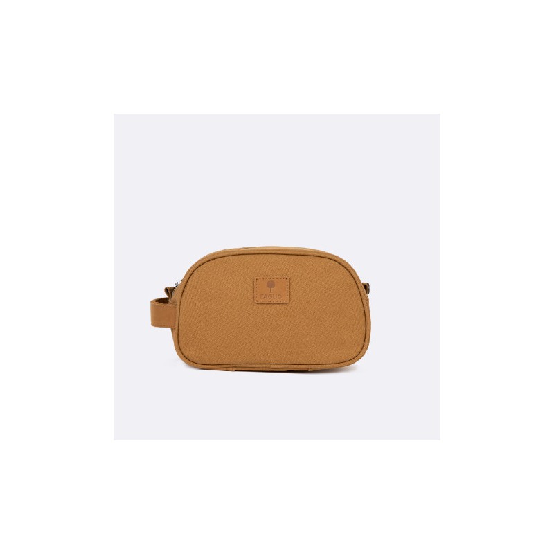 Trousse de toilette FAGUO S22AC0101 Camel-Maroquinerie Quey Charlieu