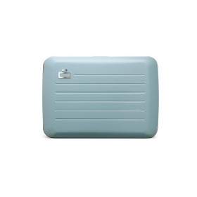 Porte cartes ÖGON DESIGNS STOCKHOLM V2 Artic Blue Pure Mate  - Maroquinerie Quey Charlieu