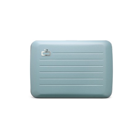 Porte cartes ÖGON DESIGNS STOCKHOLM V2 Artic Blue Pure Mate  - Maroquinerie Quey Charlieu