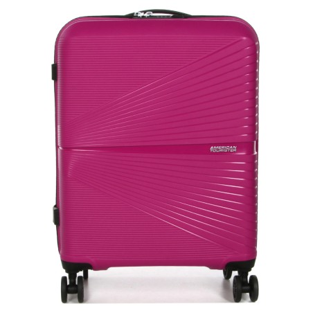 Valise cabine 4 roues 55cm American Tourister 128186*E566 AirConic Deep Orchidee - Maroquinerie Quey Charlieu