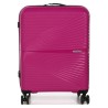 Valise cabine 4 roues 55cm American Tourister 128186*E566 AirConic Deep Orchidee - Maroquinerie Quey Charlieu