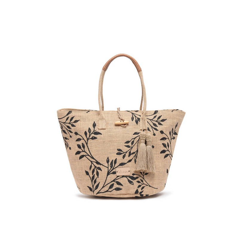 Sac Porté épaule Woomen Vegan WOIE 01 Naturel - Maroquinerie Quey Charlieu