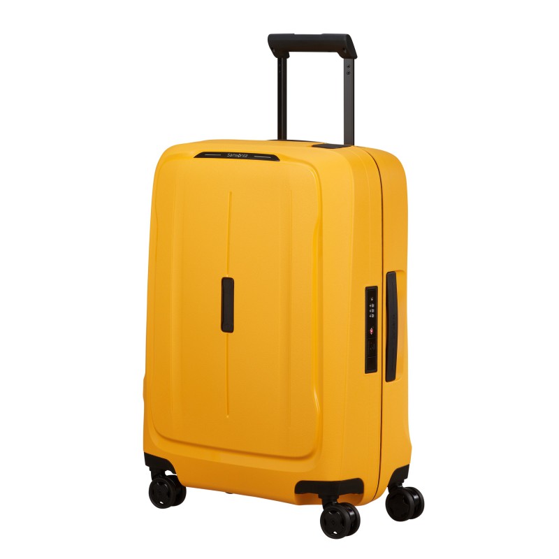 Valise 4 roues 55 cm ESSENS Samsonite Jaune 146909*4702 - Maroquinerie Quey Charlieu