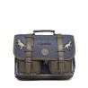 Cartable Caméléon VIB CA38 Grey Tropical - Maroquinerie Quey Charlieu