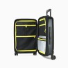 Valise Elite Pure Mate Cabine 4 roues 55cm Black Out - Maroquinerie Quey Charlieu