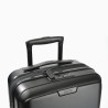 Valise Elite Pure Mate Cabine 4 roues 55cm Black Out - Maroquinerie Quey Charlieu