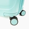 Valise cabine 4 roues Elite Turquoise - Maroquinerie Quey Charlieu