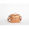 Sac cuir Paul Marius Mademoiselle George Or Rose - Maroquinerie Quey Charlieu