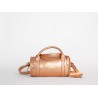 Sac Cuir Paul Marius Charlie Or Rose - Maroquinerie Quey Charlieu