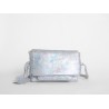 Sac cuir Paul Marius Suzon M Blanc Holographique - Maroquinerie Quey Charlieu