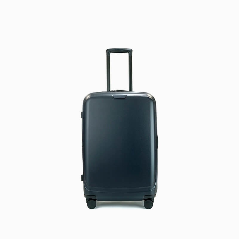 Valise Elite E2125 Pure Mate 4 roues 65cm Bleu Nuit - Maroquinerie Quey Charlieu