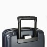 Valise Elite E2125 Pure Mate 4 roues 65cm Bleu Nuit - Maroquinerie Quey Charlieu