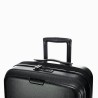 Valise cabine 4 roues Elite Pure Premium E2121 Rugged Black - Maroquinerie Quey Charlieu