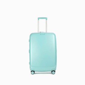 Valise 4 roues Elite E2125 Pure Mate 65cm Turquoise - Maroquinerie Quey Charlieu