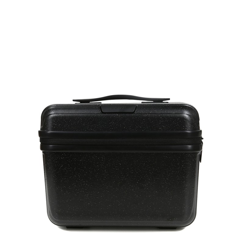 Vanity Case toploader Elite E2115 rugged black - Maroquinerie Quey Charlieu