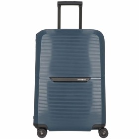 Valise 4 roues 69 cm Magnum Eco Samsonite Midnight Blue 139846*1549 - maroquinerie Quey Charlieu