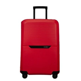 Valise 4 roues 75 cm Magnum Eco Samsonique  Hibiscus Red 139847 A011 - Maroquinerie Quey Charlieu