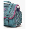 Cartable Caméléon 38cm VIG CA38 Blue  Garden- Maroquinerie Quey Charlieu