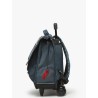 Cartable Caméléon 38 cm BAS CA38 Navy Red Cars - Maroquinerie Quey Charlieu