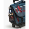 Cartable Caméléon 38 cm BAS CA38 Navy Red Cars - Maroquinerie Quey Charlieu