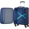 Valise cabine 4 roues 55cm American Tourister Holiday Heat 106794*1596 Navy - Maroquinerie Quey Charlieu