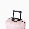 Valise 4 roues Elite E2117 Pure mat mini 45 cm Rose-Maroquinerie Quey Charlieu