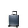 Valise 4 roues Elite E2117 Pure mat mini 45 cm Bleu Ardoise-Maroquinerie Quey Charlieu