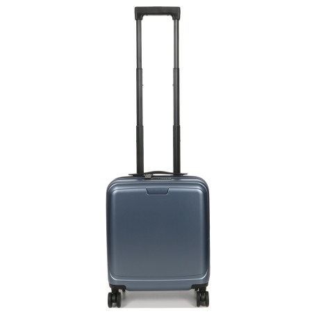 Valise 4 roues Elite E2117 Pure mat mini 45 cm Bleu Ardoise-Maroquinerie Quey Charlieu