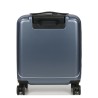 Valise 4 roues Elite E2117 Pure mat mini 45 cm Bleu Ardoise-Maroquinerie Quey Charlieu