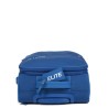 Valise cabine 4 roues  Elite E1521 Pure Soft 55 cm Bleu Classique-Maroquinerie Quey Charlieu