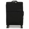 Valise 4 roues  Elite E1525 Pure Soft 65 cm Noir-Maroquinerie Quey Charlieu