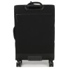 Valise 4 roues  Elite E1525 Pure Soft 65 cm Noir-Maroquinerie Quey Charlieu