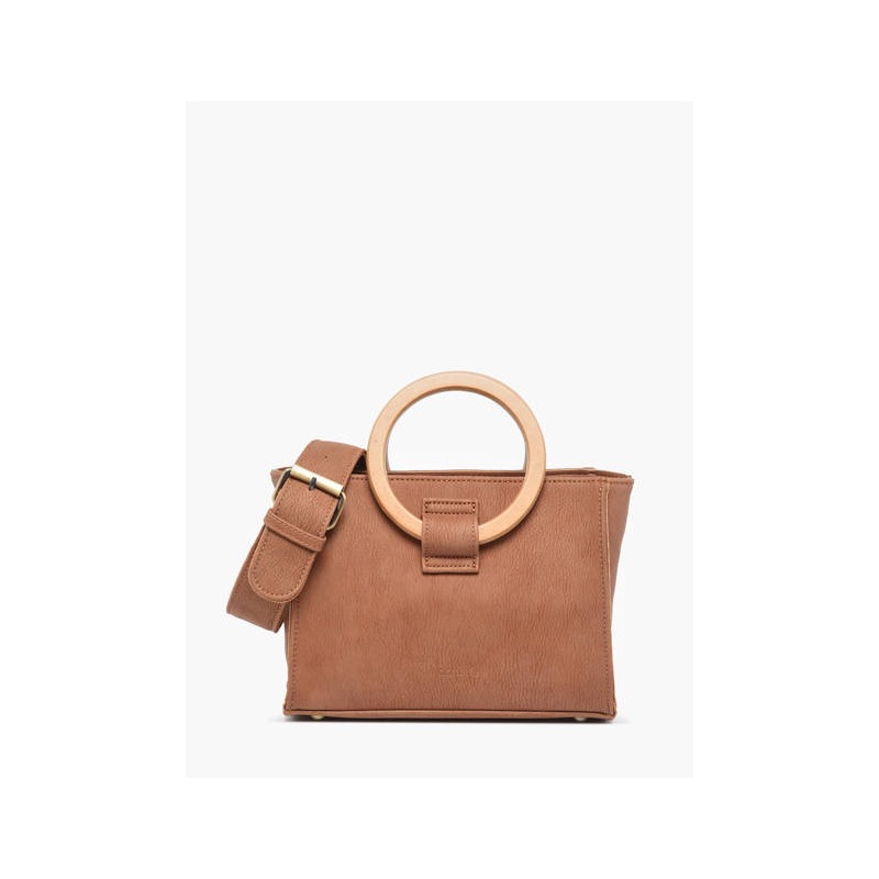 Sac porté main Woomen Vegan WACAC 5A Marron-Maroquinerie Quey Charlieu