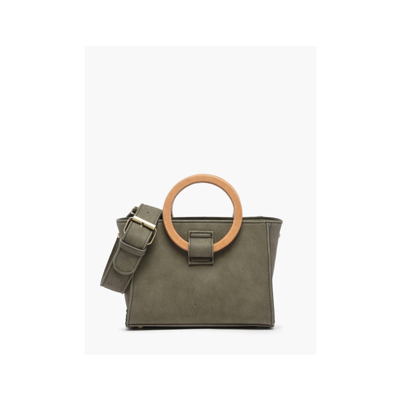 Sac porté main Woomen Vegan WACAC 5A Vert-Maroquinerie Quey Charlieu