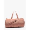 Sac weekend porté main Woomen Vegan WIXO12 Rose-Maroquinerie Quey Charlieu