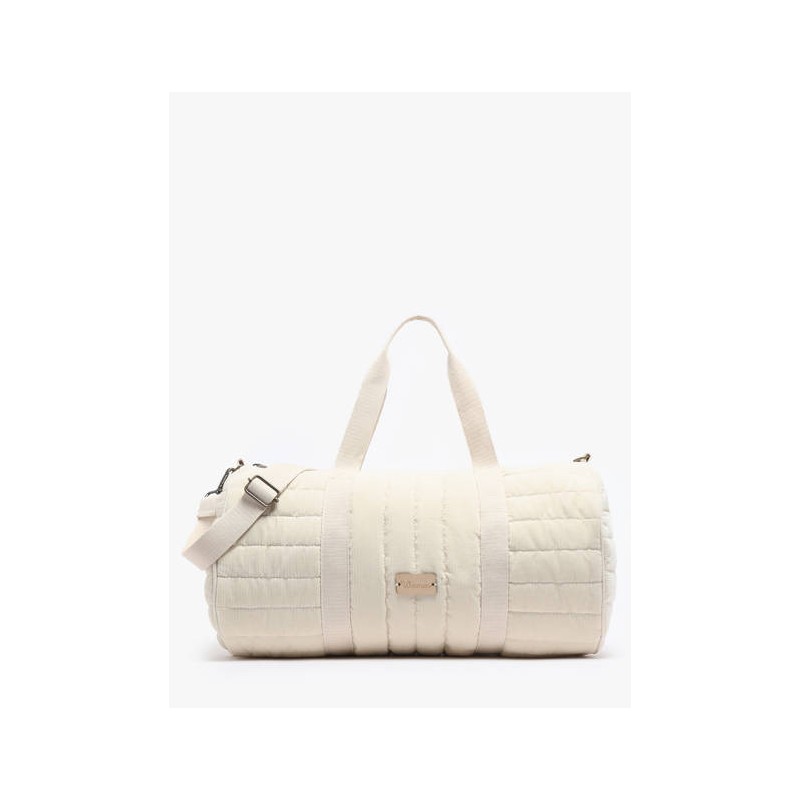 Sac weekend porté main Woomen Vegan WIXO12 Beige-Maroquinerie Quey Charlieu