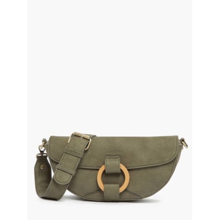 Sac bandoulière Woomen Vegan WACAC 45 Vert-Maroquinerie Quey Charlieu