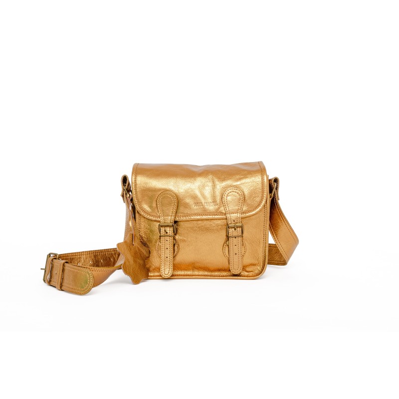 Sac Cuir Paul Marius LaSacoche S Bronze - Maroquinerie Quey Charlieu