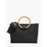 Sac porté main Woomen Vegan WACAC 5B Noir - Maroquinerie Quey Charlieu