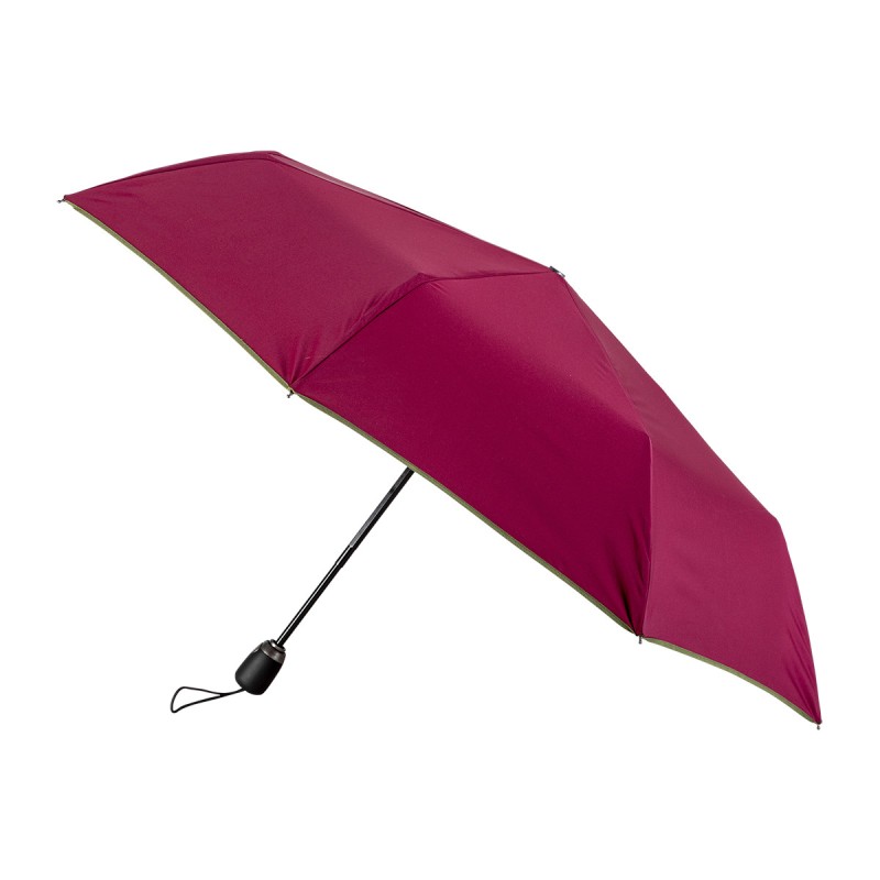 Parapluie pliant  Les Essentiels Maison Piganiol  55.48 Rose finition Kaki - Maroquinerie Quey Charlieu