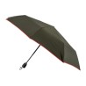 Parapluie pliant  Les Essentiels Maison Piganiol  55.48 Kaki finition Sanguine - Maroquinerie Quey Charlieu