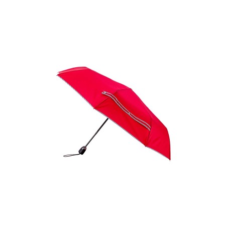 Parapluie pliant  Les Essentiels Maison Piganiol  55.440 Rouge Noir - Maroquinerie Quey Charlieu