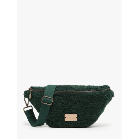 Sac banane Woomen Vegan WMUF04 Forest Green - Maroquinerie Quey Charlieu