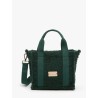 Sac porté main Woomen Vegan Muflier Vert - Maroquinerie Quey Charlieu